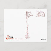 JudeToo JT35ポストカード ポストカード (裏面)