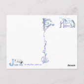 JudeToo JT43ポストカード ポストカード (裏面)