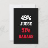 Judge Badass カード (正面)