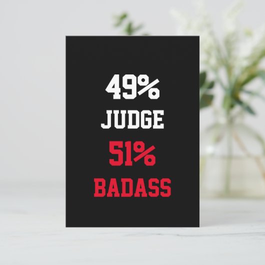 Judge Badass カード (スタンド正面)