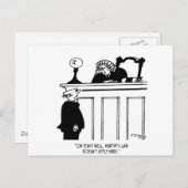 Judge Cartoon 4588 ポストカード (正面/裏面)