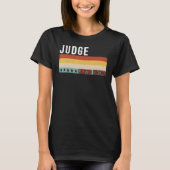 Judge Job Title Profession Worker Appreciation Ide Tシャツ (正面)