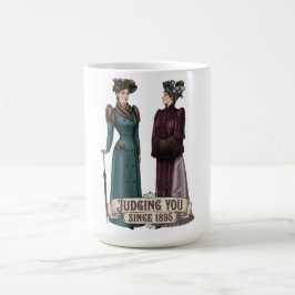 Judging You Since 1895 - Funny History Buff Gift コーヒーマグカップ
