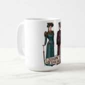 Judging You Since 1895 - Funny History Buff Gift コーヒーマグカップ (正面左)