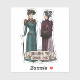 Judging You Since 1895 - Funny History Buff Gift シール