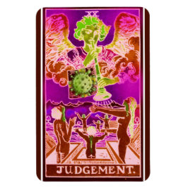 Judgment Coronavirusアートタロットカード マグネット