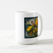 Judgment Makes Weeds of Wildflowers Quote Art コーヒーマグカップ (正面右)