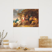 Judgment of Midas - Jan van den Hoeckeファインアート ポスター (キッチン)