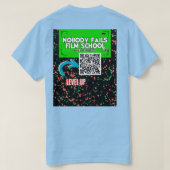 Judgment to Action T-Shirt | NFFS Creator Tシャツ (デザイン裏面)