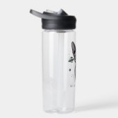 Judgmental Sphynx Cat in Space Art ウォーターボトル (右面)