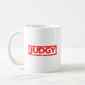 Judgyのスタンプ コーヒーマグカップ (左)