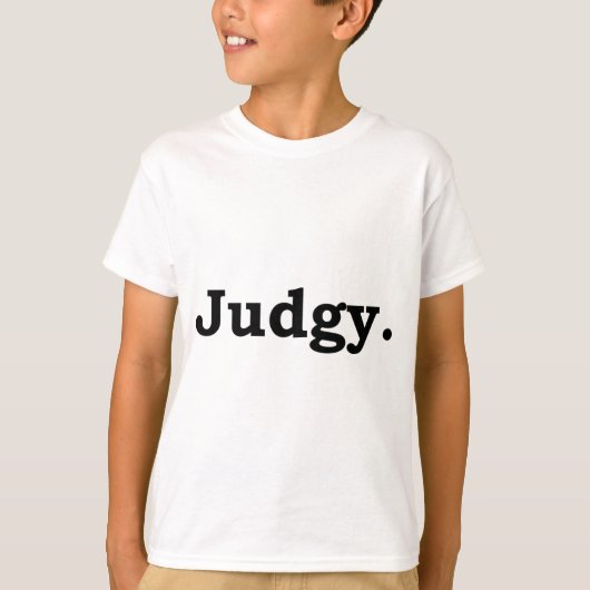 Judgy Tシャツ (正面)