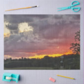 Judiのための空のデコページ撮影ハート 薄葉紙 (クラフト)