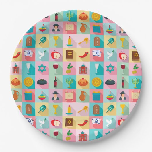 Judicaパーティーデザイナー紙プレートすべて ペーパープレート (正面)