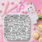 Judicial Legal Terns Word Cloud Design ペーパープレート (パーティー)
