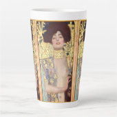Judith and the Head of Holofernes by Gustav Klimt カフェラテマグ (正面)