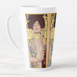 Judith and the Head of Holofernes by Gustav Klimt カフェラテマグ
