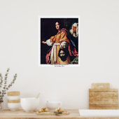 Judith With The Head Of Holophernes ポスター (キッチン)