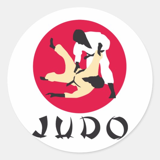 Judo ラウンドシール (正面)