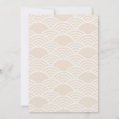  "Judo Bear’s First Belt" – 1st Birthday  サンキューカード (裏面)