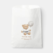 Judo Bear Turns One" – 1st Birthday 【Black-belt】 フェイバーバッグ (正面)