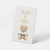 Judo Black Belt Bear Baby Shower Collection  台座サイン (正面)