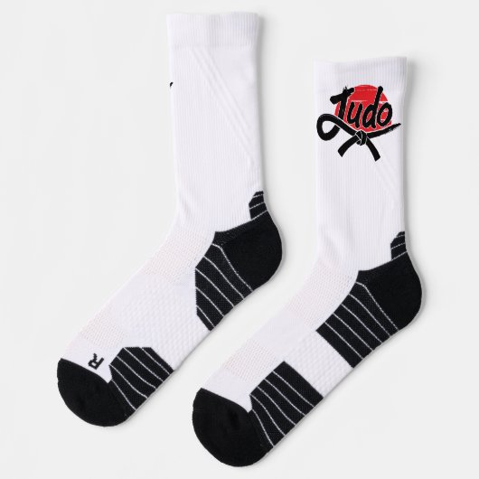 Judo -Black Belt - Rising Sun ソックス (左)