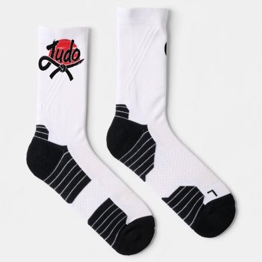 Judo -Black Belt - Rising Sun ソックス (右)