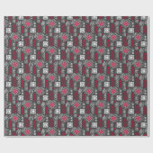 Judo - clean modern geometric pattern ラッピングペーパー (フラット)