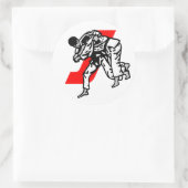 judo  ju jitsu ラウンドシール (バッグ)