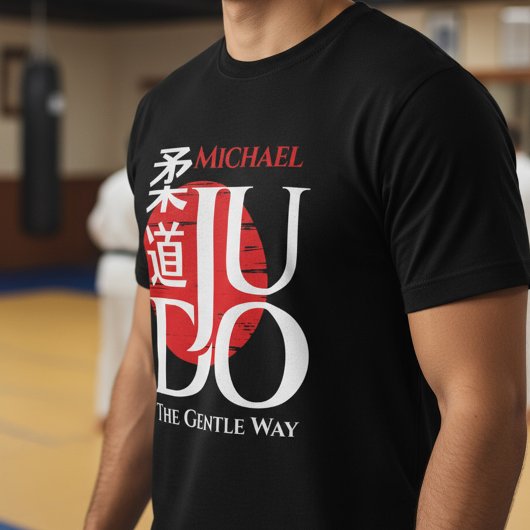Judo -Kanji, Rising Sun トライブレンドＴシャツ