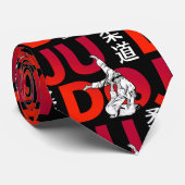 Judo Pattern - Bold and Dynamic ネクタイ (ロール)
