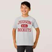 Judson -ロケット-高等学校-逆のテキサス州 tシャツ (正面フル)
