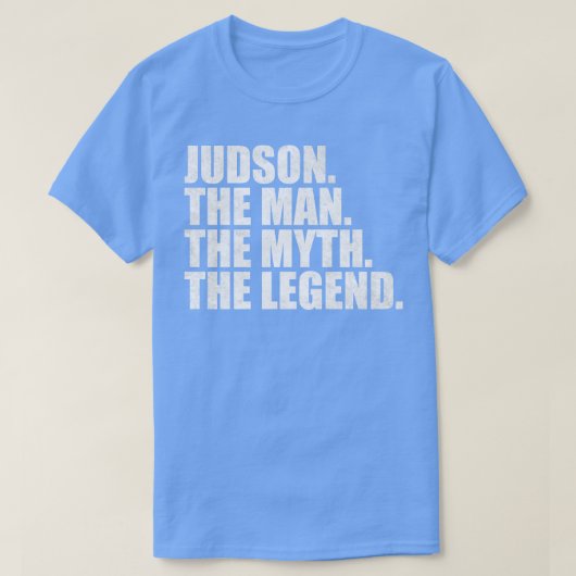 JudsonJudson名Judson与え名 Tシャツ (デザイン正面)