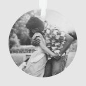 JudyおよびCody -二重味方されたオーナメントのため オーナメント (裏面)