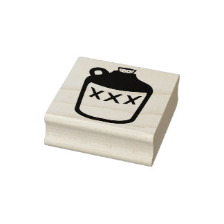 Jug of Moonshine XXX Extra Strong ラバースタンプ