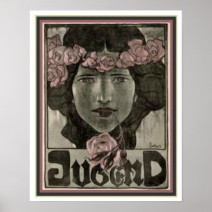 Jugend Art Nouveau Cover by  Fidus  16 x 20 ポスター