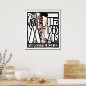 Jugendstil -アールヌーボーのポスター： Cabaret Fledermas ポスター (キッチン)