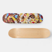 Juggaloの落書きのドラゴンの要素のカスタムなプロ板 スケートボード (横)