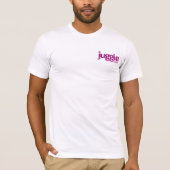 Juggle.comのロゴのワイシャツ Tシャツ (正面)