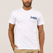 Juggle.comのロゴのワイシャツ Tシャツ (正面)