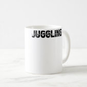 Juggler Juggling Circus - Artist Juggle Ekg Heartb コーヒーマグカップ (正面右)
