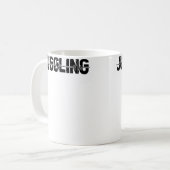 Juggler Juggling Circus - Artist Juggle Ekg Heartb コーヒーマグカップ (正面左)