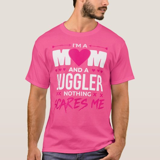 Juggler Mom For Juggling And Juggling Lover Mother Tシャツ (正面)