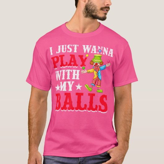 Jugglers Costume Funny Circus Stuff Juggling Balls Tシャツ (正面)