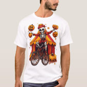 Juggling Bones � Hilarious Circus Skull Tシャツ (正面)