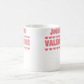 Juggling Is My Valentine Valentines Day Funny Jugg コーヒーマグカップ (中央)