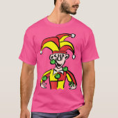 Juggling Jester Joker Clown Tシャツ (正面)