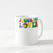 Juggling Lover Expert Juggler Circus Graphic コーヒーマグカップ (正面右)