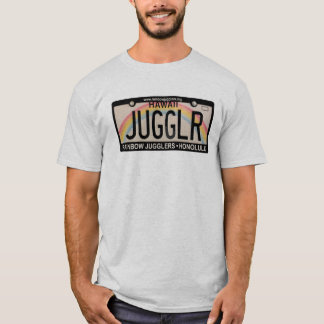 JUGGLRのナンバープレートのTシャツ Tシャツ